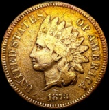 1873 Indian Head Cent LIGHTLY CIRCULATED