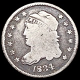 1843 Capped Bust Half Dime NICELY CIRCULATED