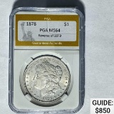 1878 Morgan Silver Dollar PGA MS64