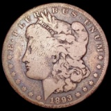 1893-CC Morgan Silver Dollar NICELY CIRCULATED