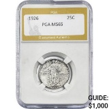 1926 Standing Liberty Quarter PGA MS65