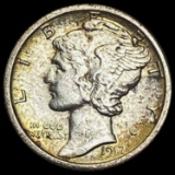 1917-S Mercury Dime CLOSELY UNCIRCULATED