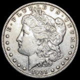 1901-S Morgan Silver Dollar NEARLY UNCIRCULATED