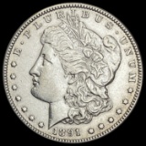 1891-CC Morgan Silver Dollar UNCIRCULATED