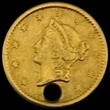 1841 Liberty Head $1 Gold Dollar HIGH GRADE