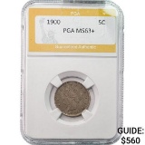 1900 Liberty Head Nickel PGA MS63+