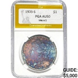 1903-S Morgan Dollar PGA AU50 Micro S