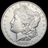 1904-S Morgan Silver Dollar CLOSELY UNCIRCULATED CLOSELY UNCIRCULATED