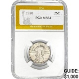 1920 Standing Liberty Quarter PGA MS64