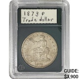 1873-P Silver Trade Dollar GSA Graded