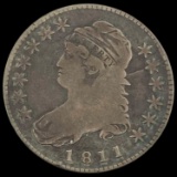 1811 Capped Bust Half Dollar NICELY CIRCULATED