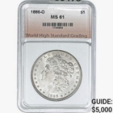 1886-O Morgan Silver Dollar WHSG MS61