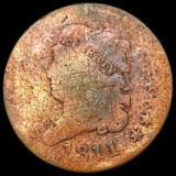 1811 Classic Head Half Cent NICELY CIRCULATED