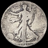 1921-S Walking Liberty Half Dollar NICELY CIRCULATED