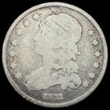 1831 Capped Bust Quarter NICELY CIRCULATED