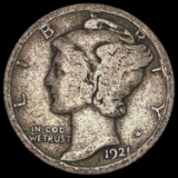 1921 Mercury Dime NICELY CIRCULATED