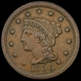 1856 Braided Hair Large Cent NEARLY UNCIRCULATED NEARLY UNCIRCULATED