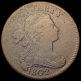 1802 Draped Bust Large Cent LIGHTLY CIRCULATED
