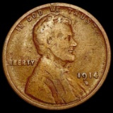 1914-D Walking Liberty Cent LIGHTLY CIRCULATED