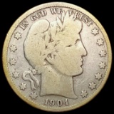 1904-S Barber Half Dollar NICELY CIRCULATED