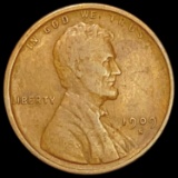 1909-S Wheat Cent NEARLY UNCIRCULATED
