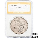 1903-O Morgan Silver Dollar PGA MS65+