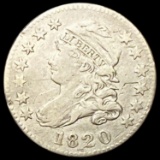 1820 Capped Bust Dime LIGHTLY CIRCULATED