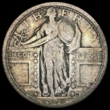 1917 T1 Standing Liberty Quarter NICELY CIRCULATED