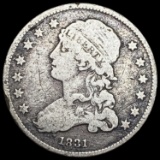 1831 Capped Bust Quarter NICELY CIRCULATED
