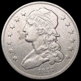 1837 Capped Bust Quarter NEARLY UNCIRCULATED