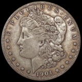 1901-S Morgan Silver Dollar LIGHTLY CIRCULATED