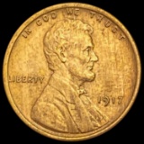 1917 RD Wheat Cent UNCIRCULATED
