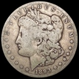1893-CC Morgan Silver Dollar NICELY CIRCULATED
