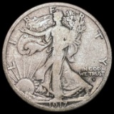 1917-S Obv Walking Liberty Half Dollar NICELY CIRCULATED