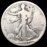 1921-S Walking Liberty Half Dollar NICELY CIRCULATED