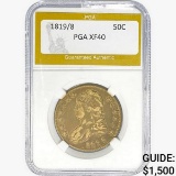 1819/8 Capped Bust Half Dollar PGA XF40