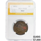 1811 Classic Head Large Cent PGA AU58