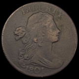 1801 Draped Bust Large Cent NICELY CIRCULATED NICELY CIRCULATED