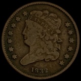 1832 Classic Head Half Cent LIGHTLY CIRCULATED LIGHTLY CIRCULATED
