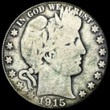 1915 Barber Half Dollar NICELY CIRCULATED