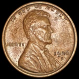 1926-S Wheat Cent CHOICE AU
