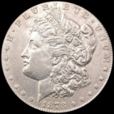 1878-CC Morgan Silver Dollar CLOSELY UNCIRCULATED