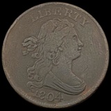 1804 Draped Bust Half Cent LIGHTLY CIRCULATED LIGHTLY CIRCULATED
