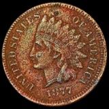 1877 Indian Head Cent LIGHTLY CIRCULATED