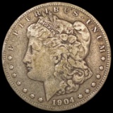 1904-S Morgan Silver Dollar NICELY CIRCULATED
