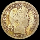 1900-O Barber Dime NICELY CIRCULATED