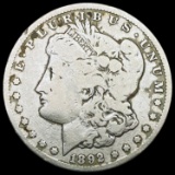 1892-CC Morgan Silver Dollar NICELY CIRCULATED