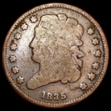 1835 Classic Head Half Cent NICELY CIRCULATED