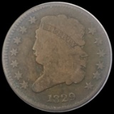 1829 Classic Head Half Cent NICELY CIRCULATED