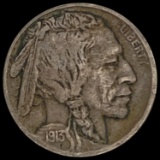 1913-D Buffalo Nickel LIGHTLY CIRCULATED LIGHTLY CIRCULATED